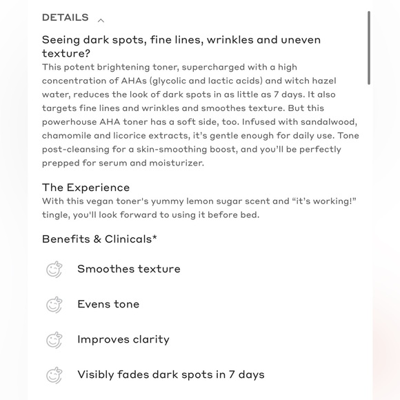 💙🆕💙OLEHENRIKSEN Glow2OH Dark Spot Remover andToner - Picture 2 of 11